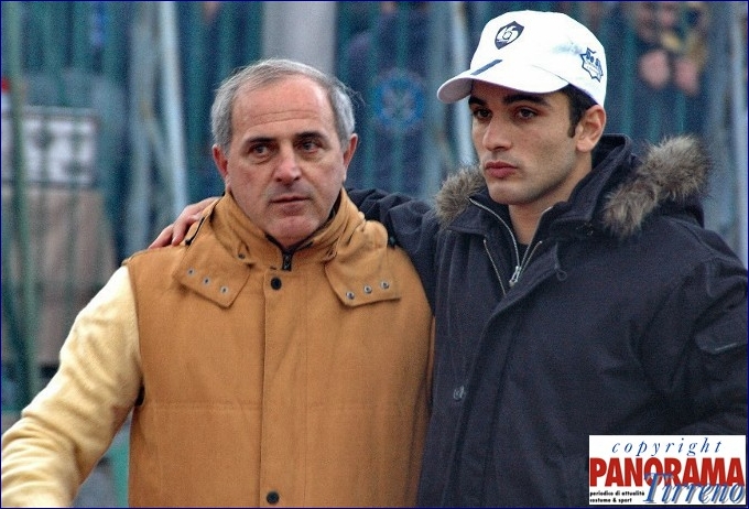 Il Maggiore Mari con l'ospite Antonio Schetter.jpg